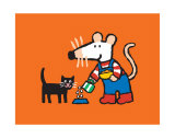 Maisy and the Cat Poster par Lucy Cousins