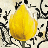 Yellow Tulip Prints by Joadoor 