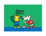 Maisy Plays Football Láminas por Lucy Cousins Maisy Plays Football Láminas por Lucy Cousins