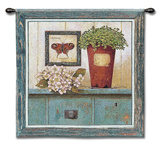 Garden Cabinet Wall Tapestry by Arnie Fisk