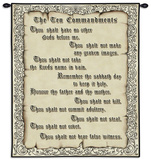 The 10 Commandments-Mini TAPIZ DE PARED The 10 Commandments-Mini TAPIZ DE PARED