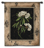 Silver Rhododendron Wall Tapestry by Regina-Andrew Design 