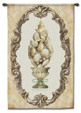 Topiary Shells I Wall Tapestry by Sandy Clough