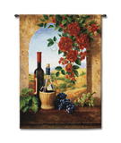 Patio View Wall Tapestry by Fran Di Giacomo