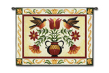 Folk Robin Wall Tapestry by Jennifer Brinley