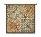 Wrought Iron Elegance Wall Tapestry