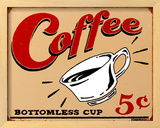 Coffee 5 Framed Sign by B. J. Schonberg