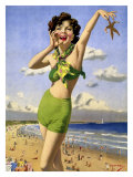 Whitley Bay, British Rail, 1948-1965 Giclee Print by Arthur C Michael