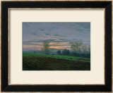 Ploughed Field, circa 1830 Poster by Caspar David Friedrich