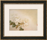 Green Peonies Posters por Minrong Wu Green Peonies Posters por Minrong Wu