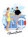 Furness Cruises Giclee Print by Adolph Treidler