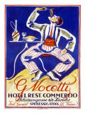 Italian Restaurant G. Nocetty Zurich Giclee Print