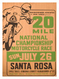 Santa Rosa, California Giclee Print