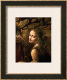 The Virgin of the Rocks (The Virgin with the Infant St. John Adoring the Infant Christ) Prints by Leonardo da Vinci 