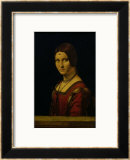 Portrait of a Lady from the Court of Milan, circa 1490-95 Affiches par Leonardo da Vinci 