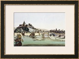 The Port and Town of Malacca, Malaysia, Illustration from "Le Costume Ancien Et Moderne" Prints by Gaetano Zancon