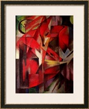 The Fox, 1913 Prints by Franz Marc