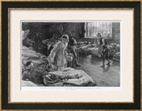 In Scutari Florence Nightingale Attends to a Patient Art by William Hatherell