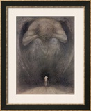 Yea Though I Walk Through the Valley of the Shadow of Death I Will Fear No Evil Prints by Frank C. Pape