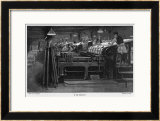 Men Working at Printing Presses Under the Glare of Electric Light Posters por Susan Varley Men Working at Printing Presses Under the Glare of Electric Light Posters por Susan Varley