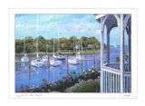 Gazebo on the Harbor Reprodukcje autor Carol Saxe Gazebo on the Harbor Reprodukcje autor Carol Saxe