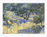 Huerto de olivos Pósters por Vincent van Gogh Huerto de olivos Pósters por Vincent van Gogh