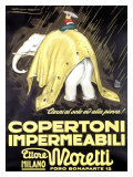 Copertoni Impermeabili Moretti Lámina giclée por Achille Luciano Mauzan Copertoni Impermeabili Moretti Lámina giclée por Achille Luciano Mauzan