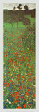 Mohnfeld Kunst von Gustav Klimt