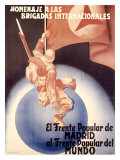 El Frente Popular de Madrid Giclee Print