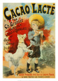 Cacao Lacte Reprodukcje autor Lucien Lefevre