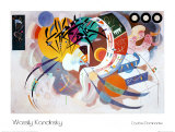 Courbe dominante (1936) Affiches par Wassily Kandinsky