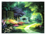 Chemin bordé d'arbres Art par Egidio Antonaccio