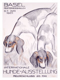 Internationale Hunde-Ausstellung Giclee Print