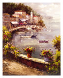 Italienischer Hafen Kunstdrucke von Peter Bell