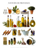 Saveurs de Provence Affiches