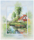 Water Reflection Kunstdrucke von Johan De Jong