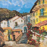 Port to Lucca II Prints by Valenti 