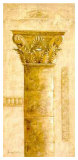 Sepia Column Study III Print by Javier Fuentes
