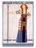 Richard Strauss Woche Reproduction procédé giclée par Ludwig Hohlwein