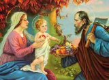 Heilige Familie Print by Giovanni 