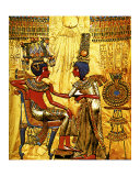 Tutankhamen Annointed by Wife Giclee Print