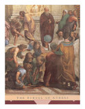 The School of Athens Láminas por Raphael