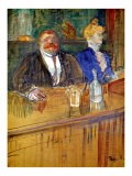 French Bar Lámina giclée por Henri de Toulouse-Lautrec