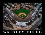 Wrigley Field - Chicago, Illinois Posters by Mike Smith Wrigley Field - Chicago, Illinois Posters by Mike Smith