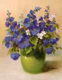 Blumenserie Affiche par Max Weber