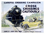Railroad Safety Giclee Print