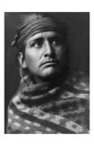 Young Brave Giclee Print by Edward S. Curtis