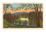 Mt. Mansfield, Green Mountains, Vermont, Art Print