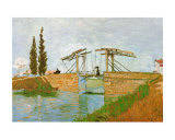 The Langlois Drawbridge Sztuka autor Vincent van Gogh