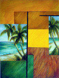 Abstract Palms II Posters Abstract Palms II Posters